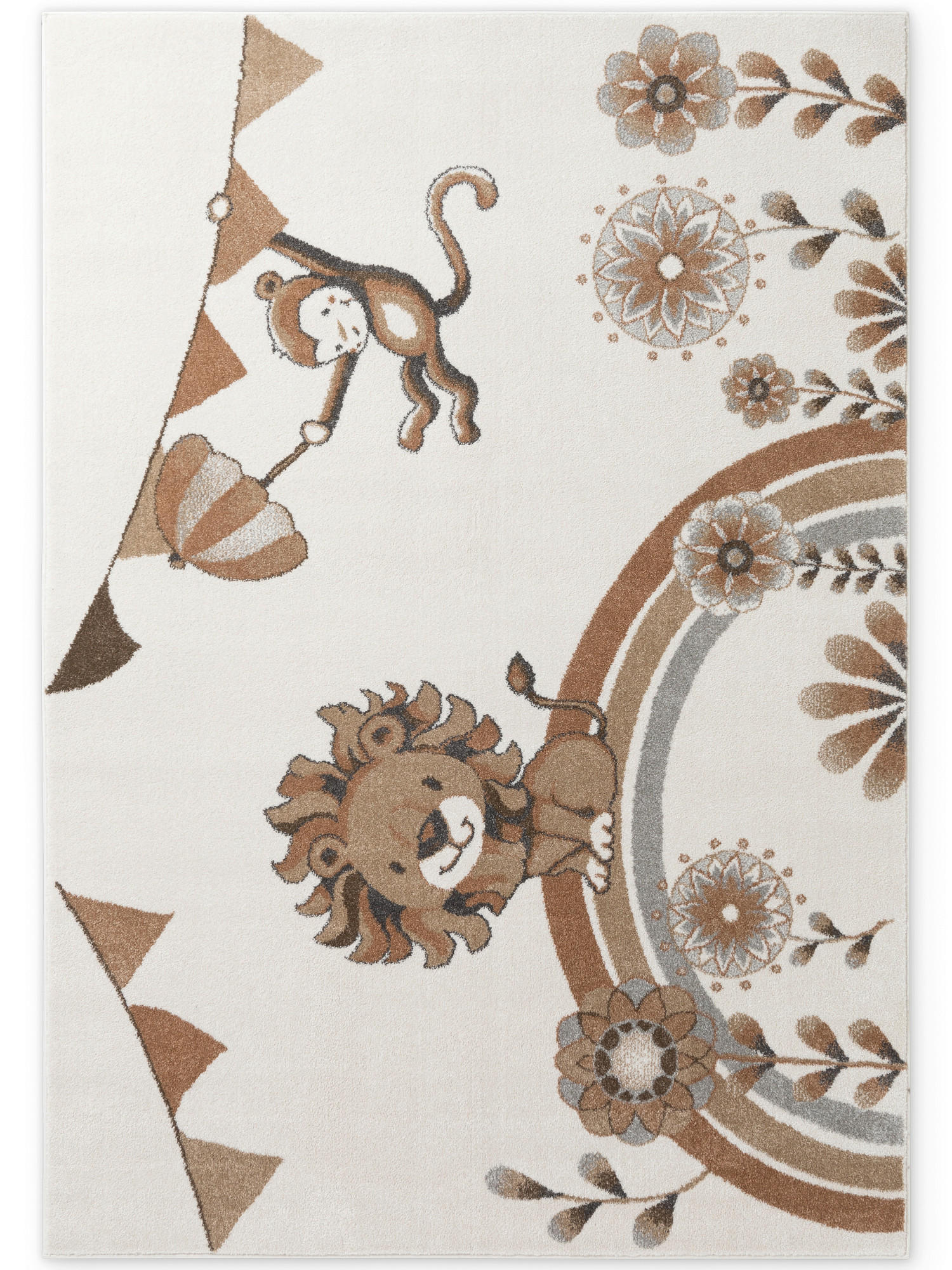 Villeroy & Boch Kinderteppich Boho Kids Creme, Mehrfarbig 120x170 cm