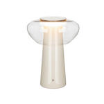 LED-TISCHLEUCHTE 28/38,4 cm   - Grau, Design, Glas/Keramik (28/38,4cm) - Dieter Knoll