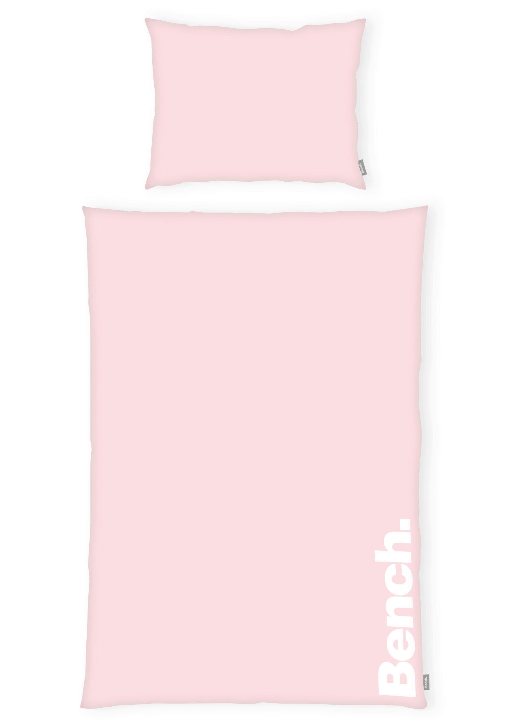 WENDEBETTWÄSCHE 2-teilig 155/220 cm  - Rosa, Basics, Textil (155/220cm) - Bench