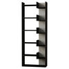BÜCHERWAND  61/163/22 cm Anthrazit  - Anthrazit, Design, Holzwerkstoff (61/163/22cm) - Livetastic