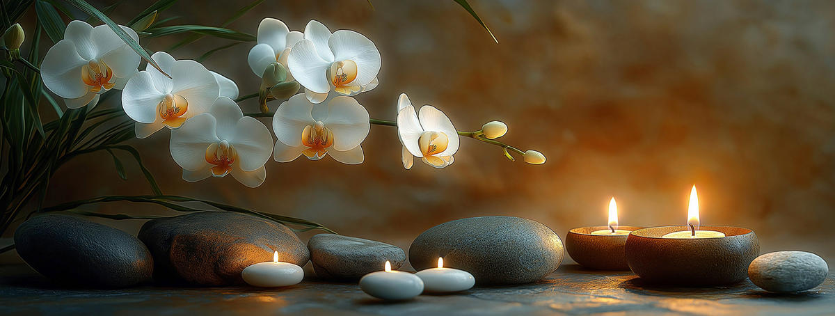 GLASBILD Zen  - Multicolor, Basics, Glas (30/80/1,40cm) - Euroart