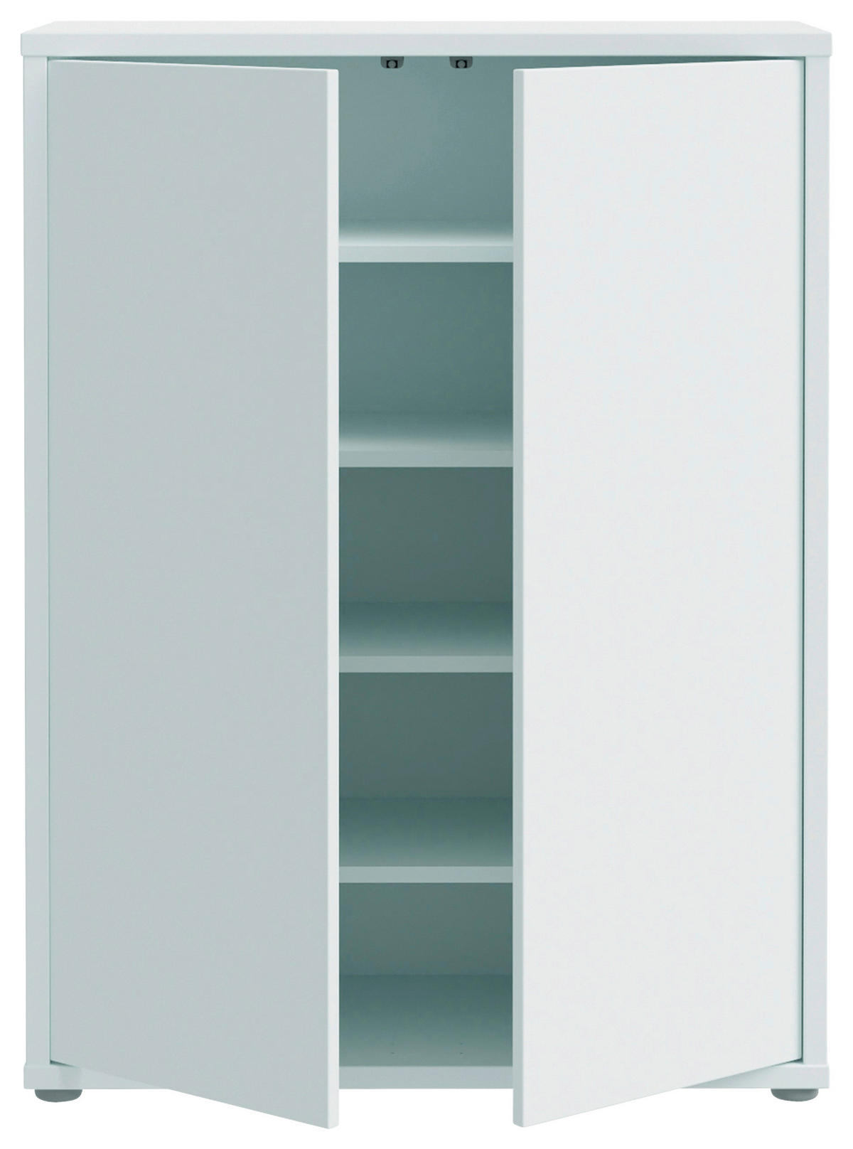 SCHUHSCHRANK Alice Springs  in 75/100/35 cm  - Hellgrau/Grau, MODERN, Holzwerkstoff/Kunststoff (75/100/35cm) - Xora