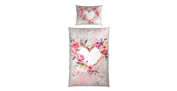 WENDEBETTWÄSCHE TANJA Satin 140/200 cm - Multicolor, Trend, Textil (140/200cm) - Esposa
