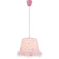 KINDERHÄNGELEUCHTE Tarso 30/120 cm   - Pink, LIFESTYLE, Kunststoff (30/120cm) - Globo