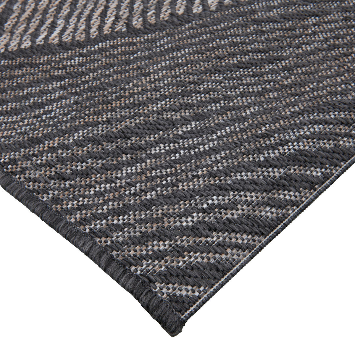 OUTDOORTEPPICH 200/290 cm Ingrid Anthrazit  - Anthrazit, Design, Textil (200/290cm) - Novel