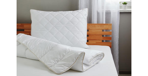 Steppdecke Sanitized 140x200 cm - Weiß, Basics, Textil (140/200cm) - Primatex