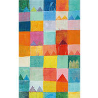 FLACHWEBETEPPICH 110/175 cm Sonnenstadt Multicolor  - Multicolor, KONVENTIONELL, Kunststoff/Textil (110/175cm) - wash+dry