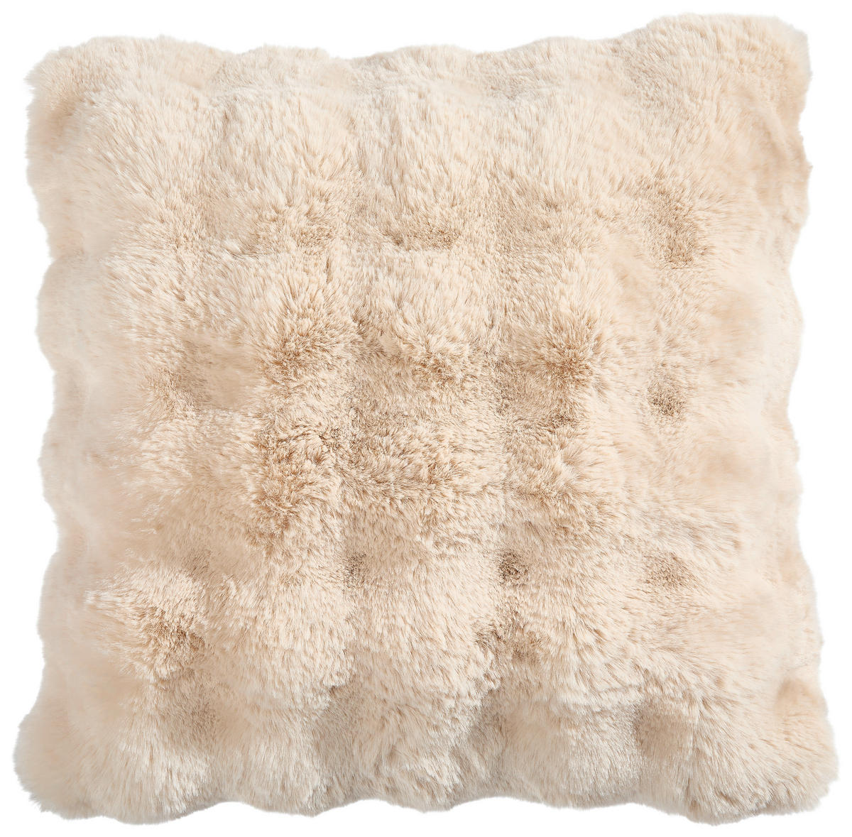 FELLKISSENHÜLLE 48/48 cm  - Beige, Textil (48/48cm) - Dieter Knoll