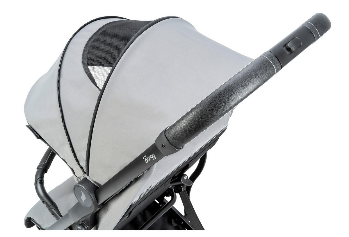 BUGGY Boogy Monster Grau  - Schwarz/Grau, Basics, Textil/Metall (48/100/74cm) - Osann