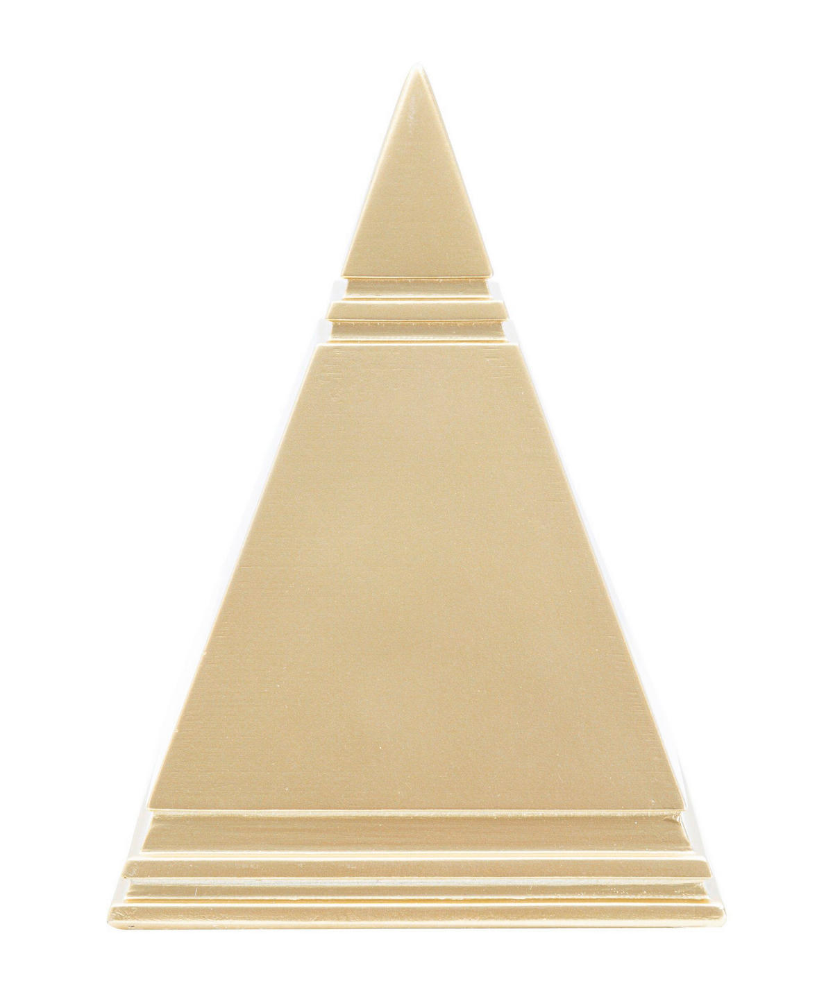 SKULPTUR - Goldfarben, Basics, Kunststoff (11.5/15.5/11.5cm)