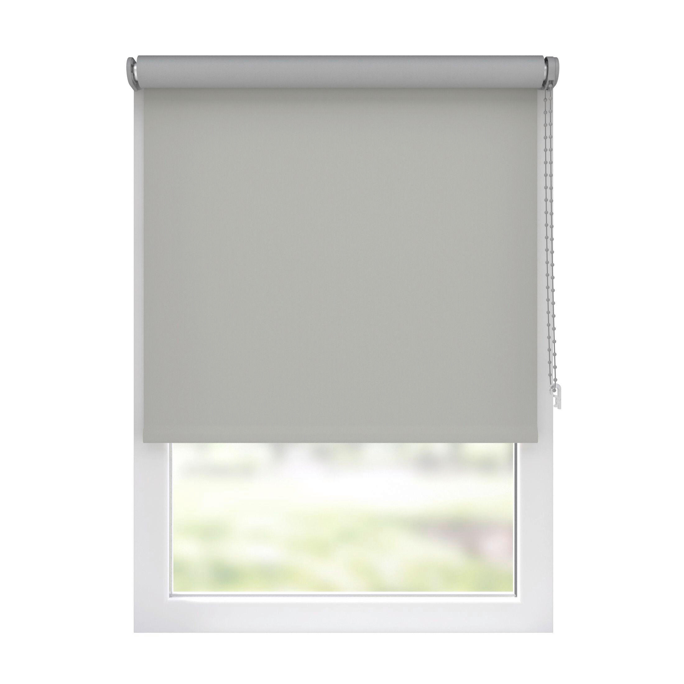 VERDUNKELUNGSROLLO  - Grau, Basics, Textil (105/190cm)
