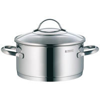 BRATENTOPF Provence Plus 2,5 L  - Klar/Edelstahlfarben, Design, Glas/Metall (20cm) - WMF