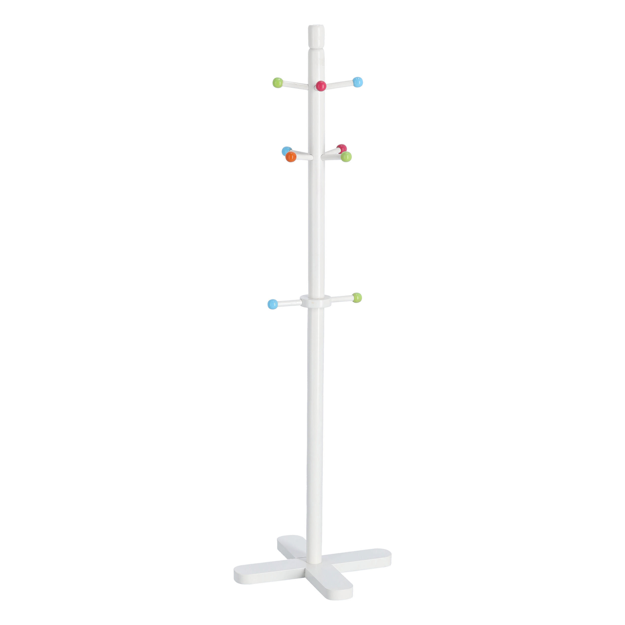 KLEIDERSTÄNDER in Weiß 38/124/38 cm   - Weiß, Basics, Holzwerkstoff (38/124/38cm) - Zeller Present