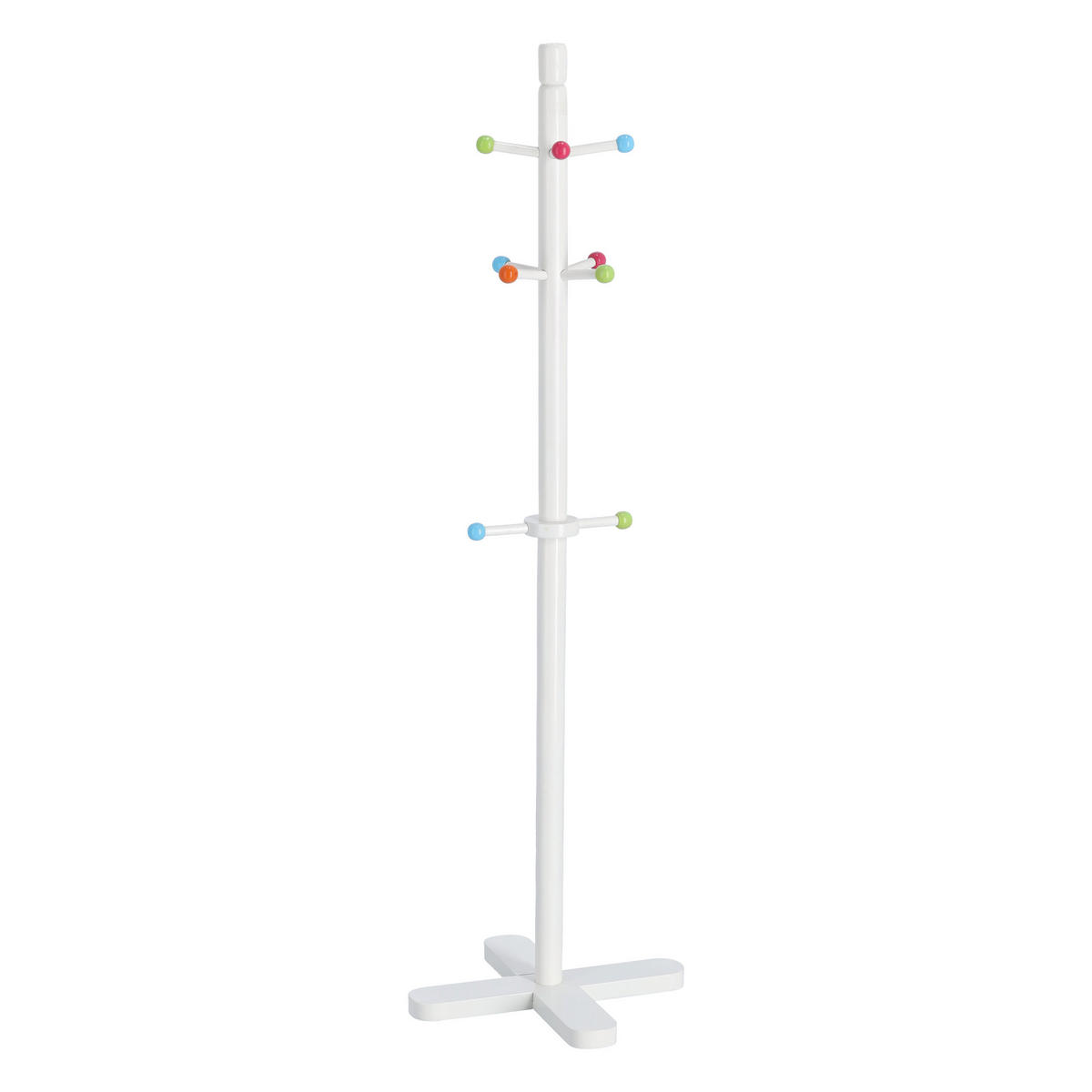 KLEIDERSTÄNDER in Weiß 38/124/38 cm   - Weiß, Basics, Holzwerkstoff (38/124/38cm) - Zeller Present
