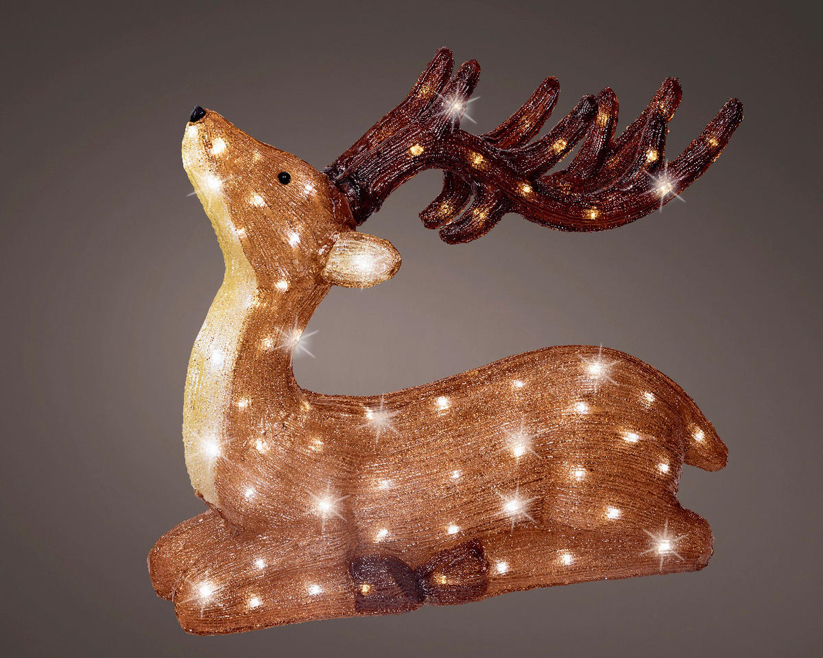 LED KARÁCSONYI FIGURA - Basics (18,00/52,00/56,00cm)