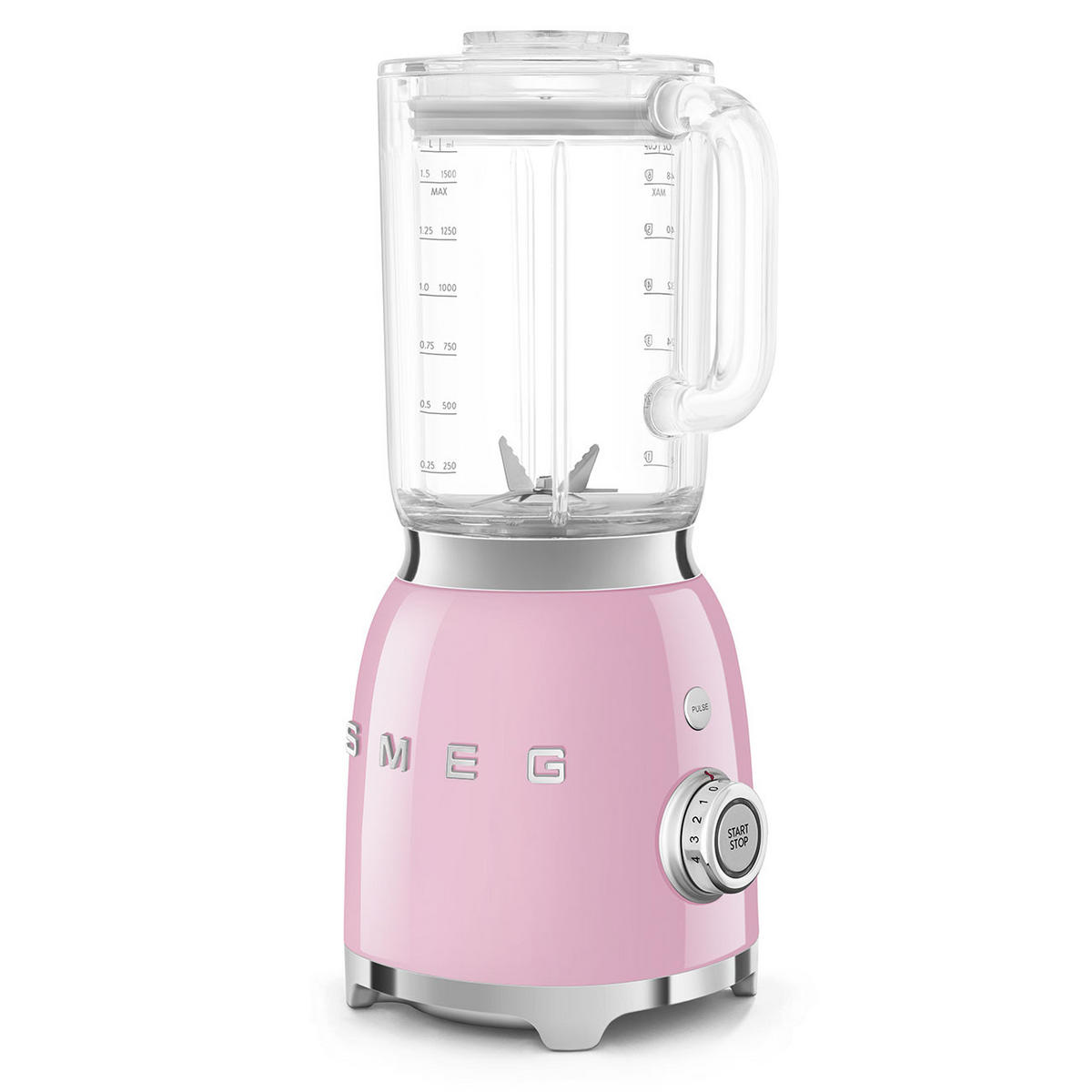 STANDMIXER  - Pink, Design, Kunststoff/Metall (19,7/39,7/16,3cm) - SMEG