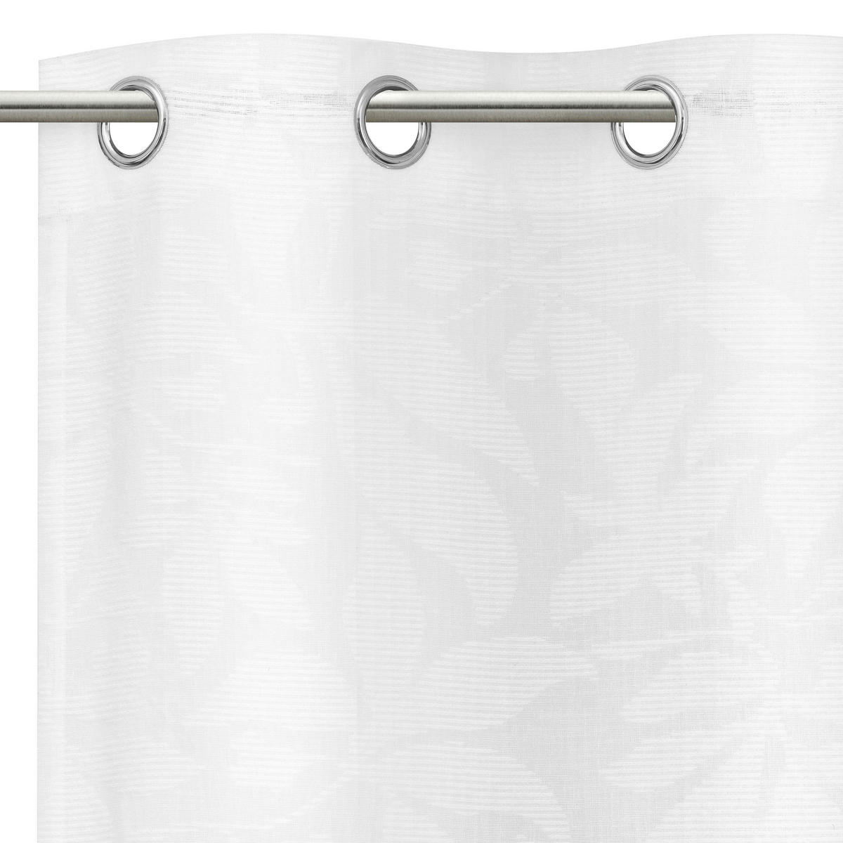 ÖSENSCHAL ARK halbtransparent 135/245 cm   - Weiß, Natur, Textil (135/245cm) - Esposa