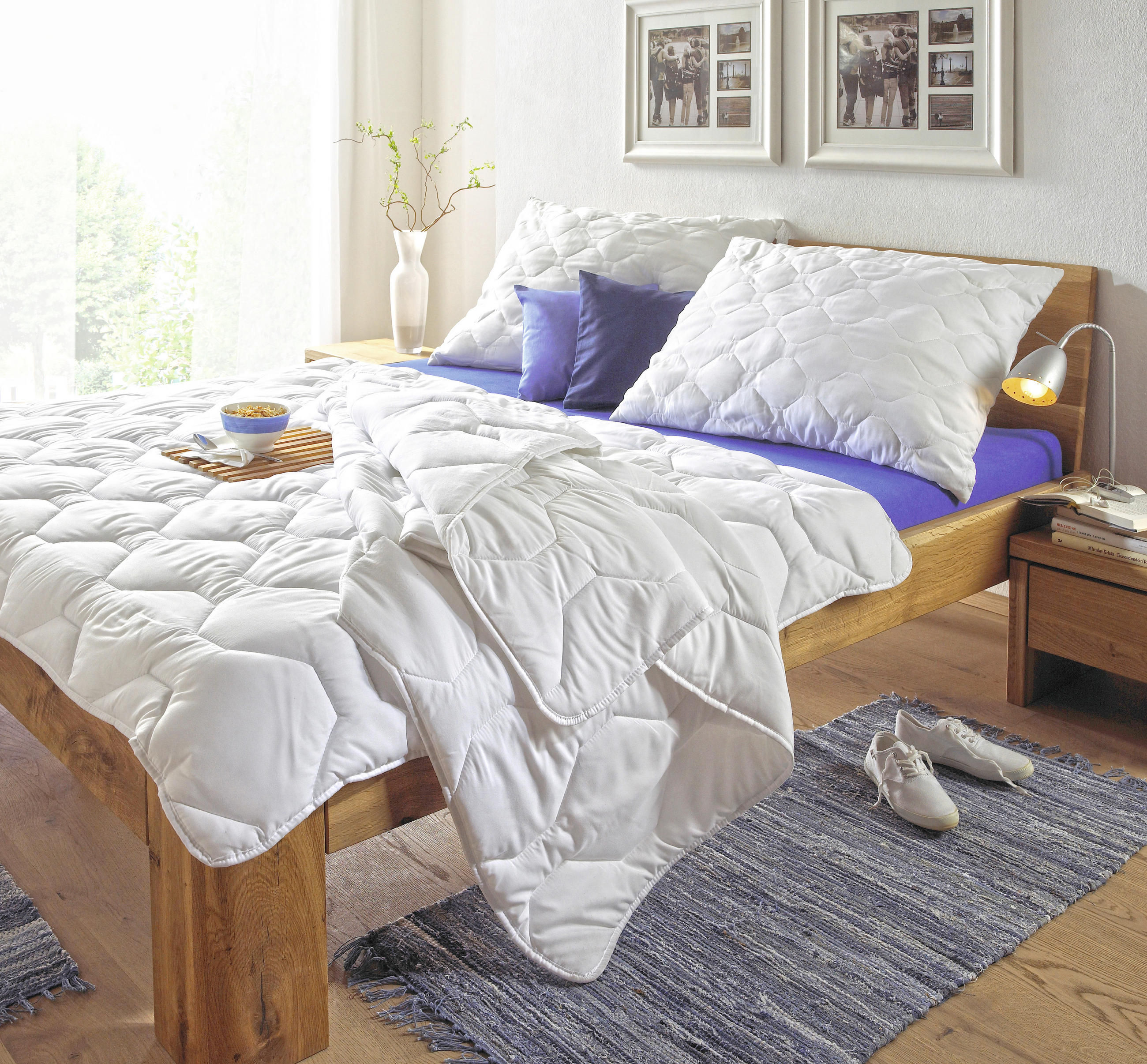 BETTENSET 70X90/140X200 cm  - Weiß, Basics, Textil (70X90/140X200cm) - Boxxx