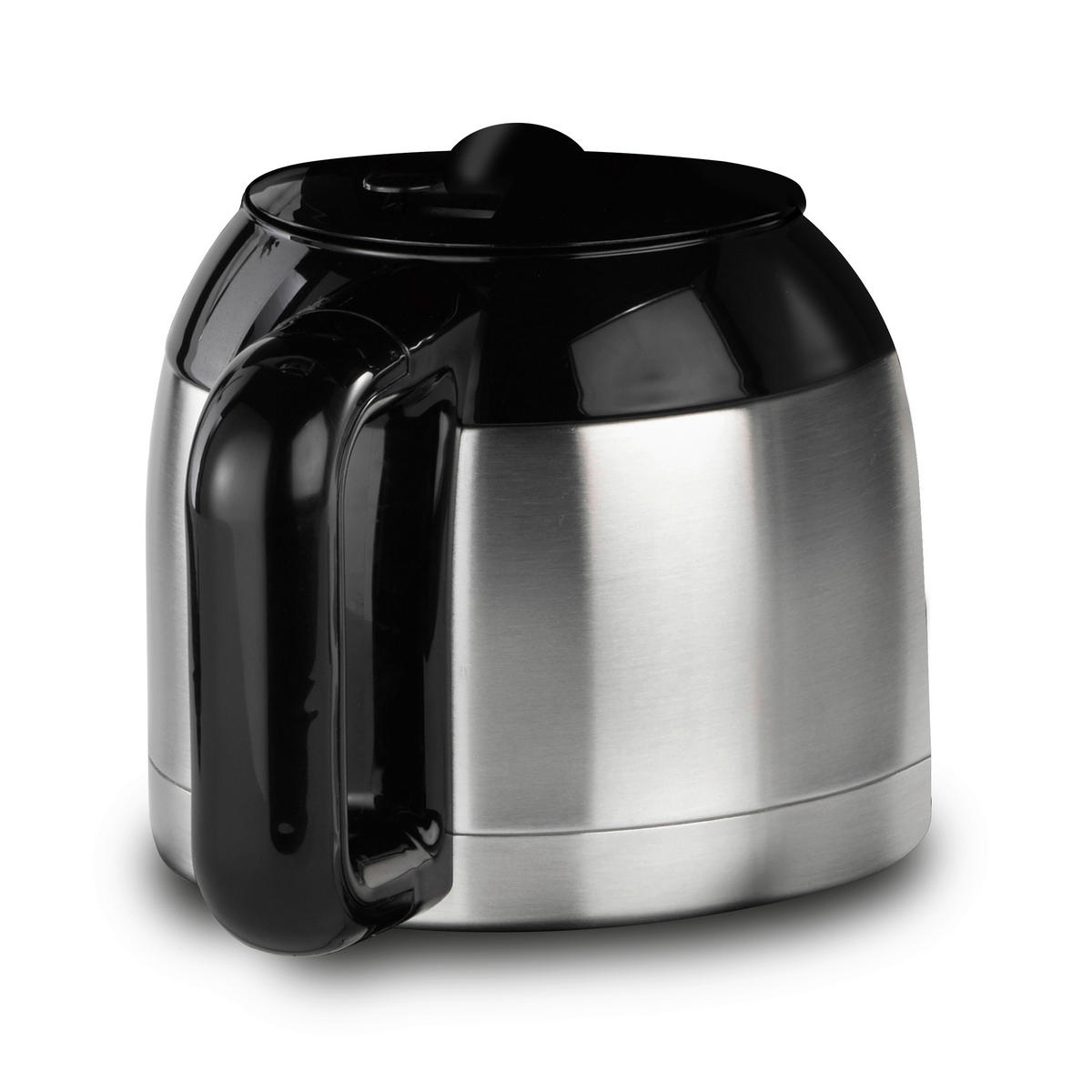 THERMO-KAFFEEMASCHINE Taste & Style  - Silberfarben/Schwarz, Basics, Glas (17/32,5/24,5cm) - CASO Design