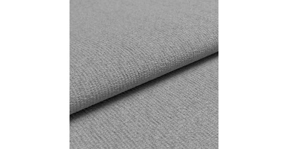 ECKSOFA  in Flachgewebe Hellgrau  255-365/175-224 cm  - Hellgrau/Schwarz, Design, Textil/Metall (255-365/175-224cm) - Dieter Knoll