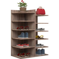 SCHUHREGAL 60/80/30 cm  - Sonoma Eiche, Basics, Holzwerkstoff (60/80/30cm) - MID.YOU