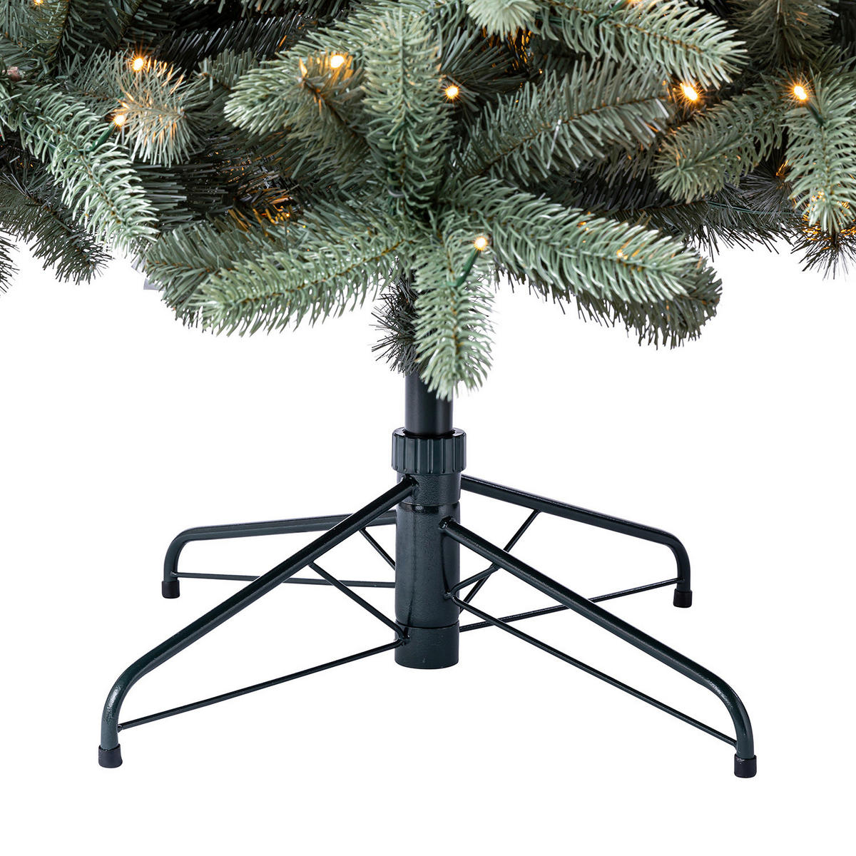 WEIHNACHTSBAUM 240 cm  - Waldgrün, Basics, Kunststoff/Metall (160/240cm)