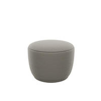 HOCKER KUON Bouclé Schlammfarben  - Schlammfarben, Design, Textil (48/45cm) - Blomus