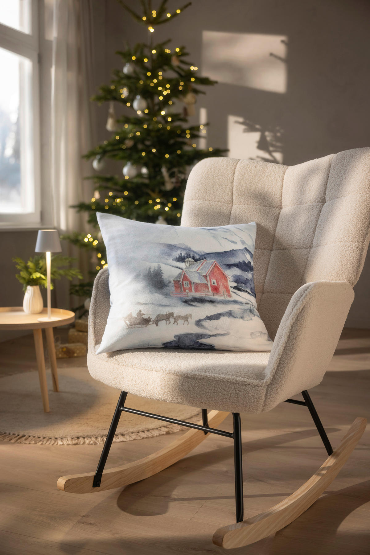 KISSENHÜLLE Home 50/50 cm  - Weiß, Design, Textil (50/50cm) - Estella