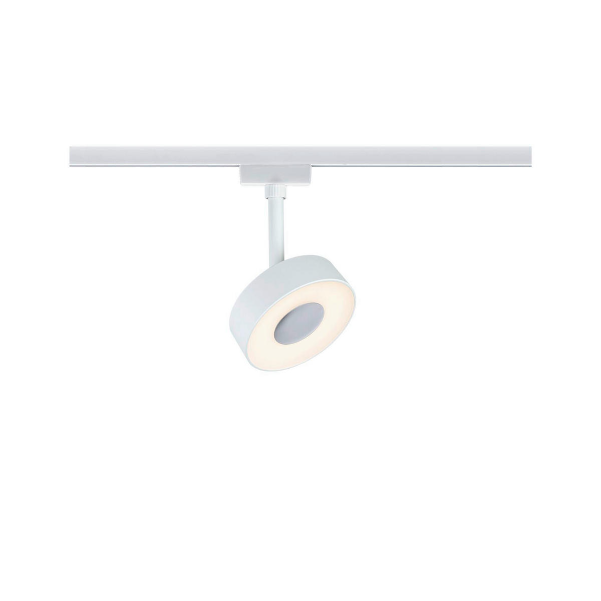 SCHIENENSYSTEM-STRAHLER URail Spot Circle 10/13,5 cm   - Weiß, Basics, Kunststoff/Metall (10/13,5cm) - Paulmann