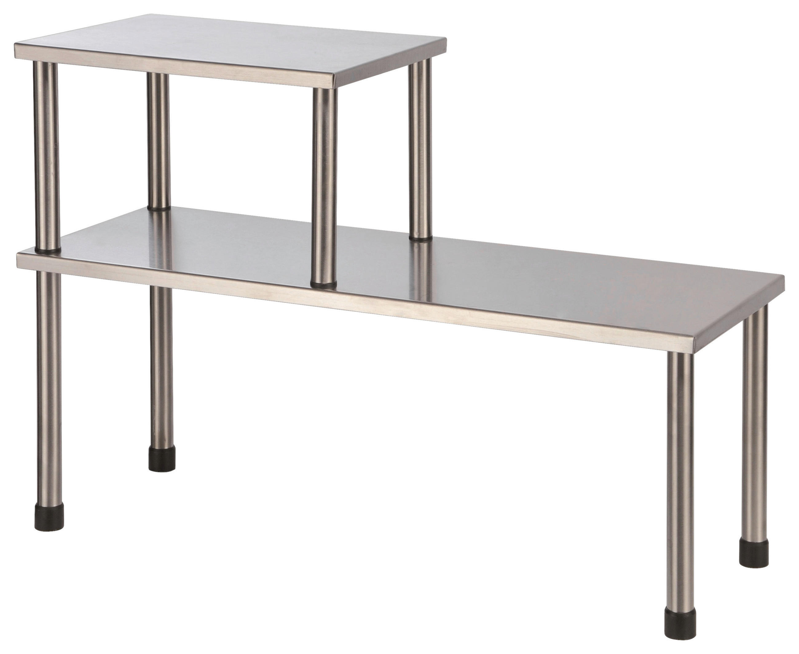 KÜCHENREGAL  - Silberfarben, KONVENTIONELL, Metall (45/31,5/16cm)