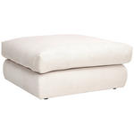 HOCKER in Textil Naturfarben  - Schwarz/Naturfarben, Design, Textil (110/50/110cm) - Ambia Home