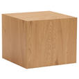 BEISTELLTISCH 48/48/50 cm Eichefarben quadratisch  - Eichefarben, Design, Holzwerkstoff (48/48/50cm) - Xora