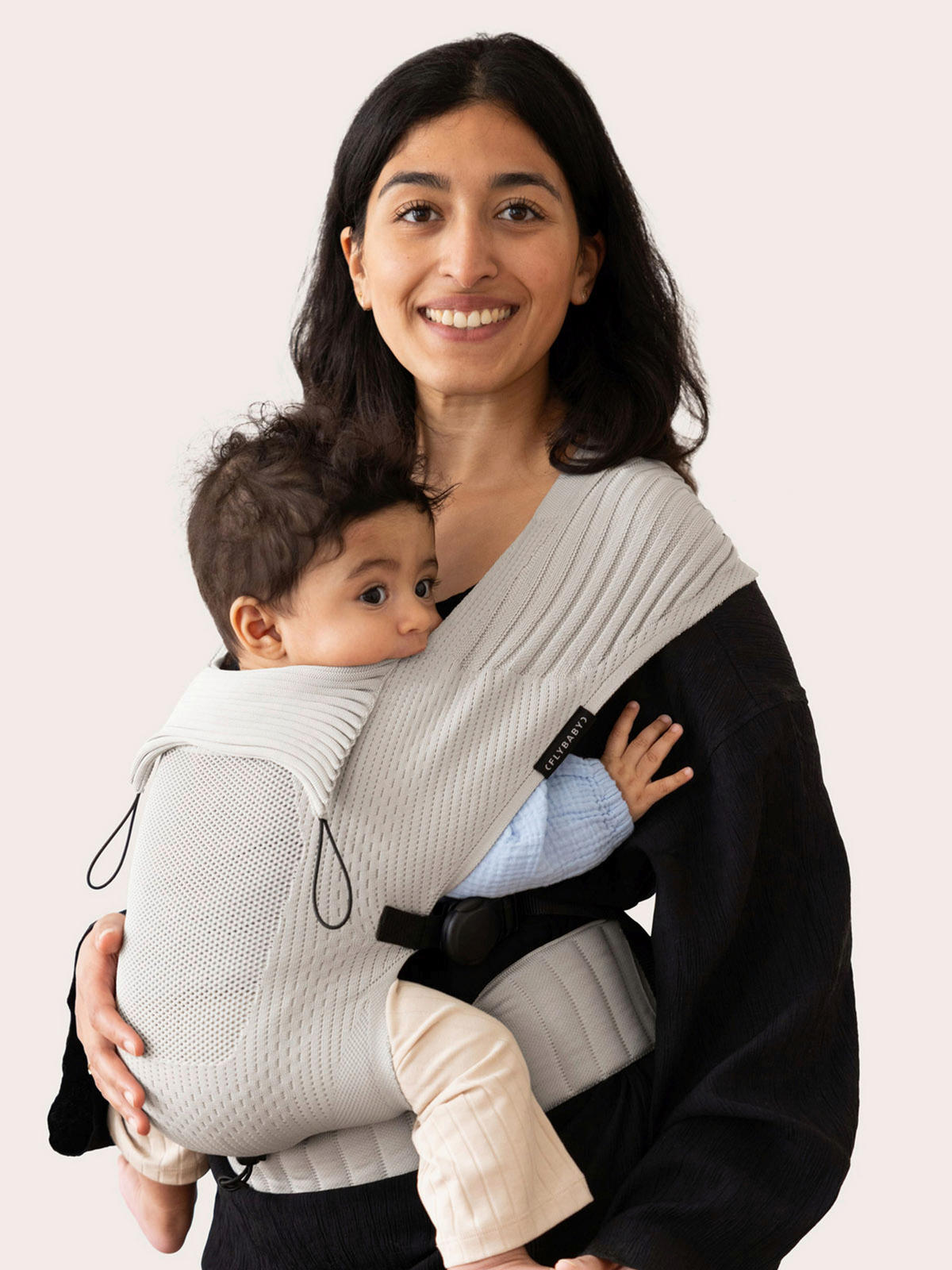 BABYTRAGE  - Hellgrau, Basics, Textil (0,425kg) - FLYBABY