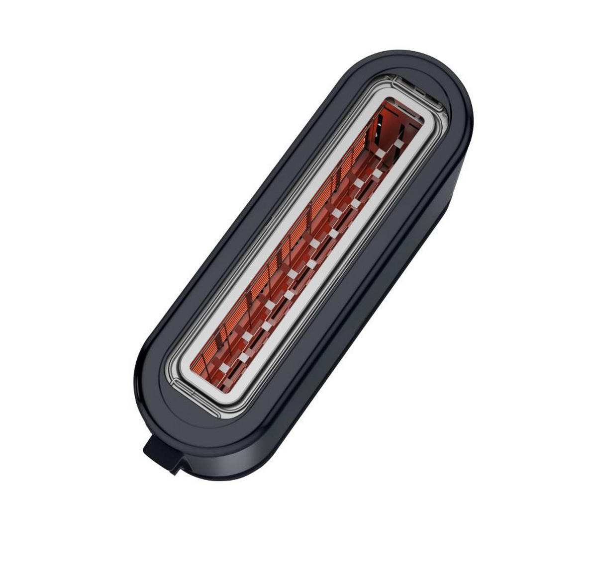 TOASTER Deep Black  - Schwarz, Basics, Metall (23,5/16/42cm) - WMF