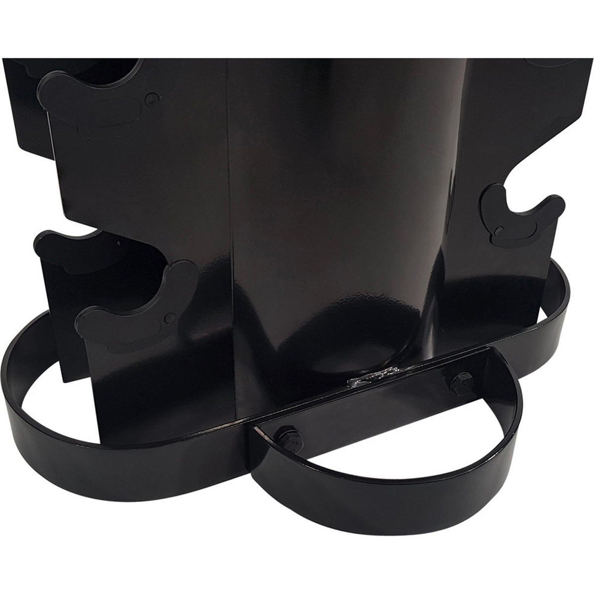 HANTELSTÄNDER  - Schwarz, KONVENTIONELL, Metall (51/51/128,8cm)