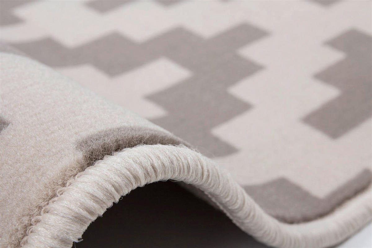 FLATVÄVD MATTA 80/150 cm  - taupe, Basics, textil (80/150cm) - Kayoom