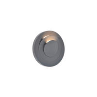 AUßENLEUCHTE Moov 21.1/7 cm  - Dunkelgrau, Basics, Kunststoff/Metall (21.1/7cm)