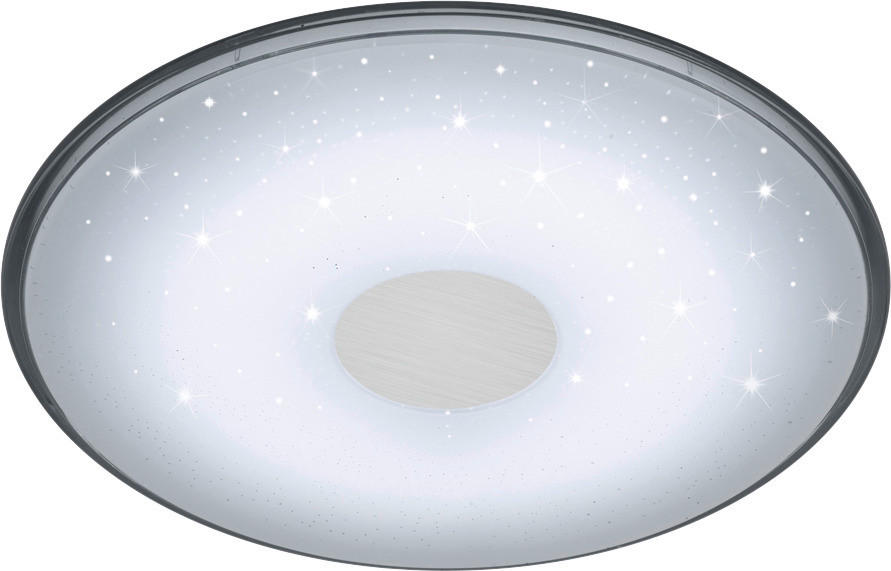 Trio Leuchten Led-Deckenleuchte Shogun Weiß 42.5x6x42.5 cm