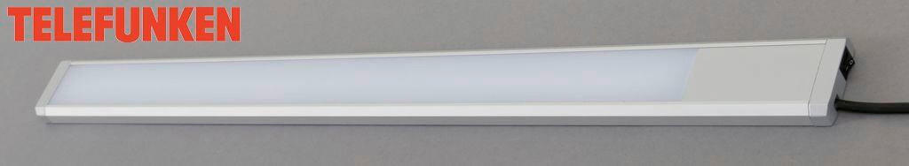 PODELEMENTNA SVETILKA   /1100 lm/3000 K// - srebrne barve, Basics, kovina/umetna masa (57,5/5/1,5cm)