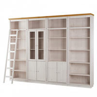 OBÝVACÍ STĚNA, barvy borovice, medová - barvy borovice/medová, Design, dřevo/sklo (296/223/37cm) - Livetastic