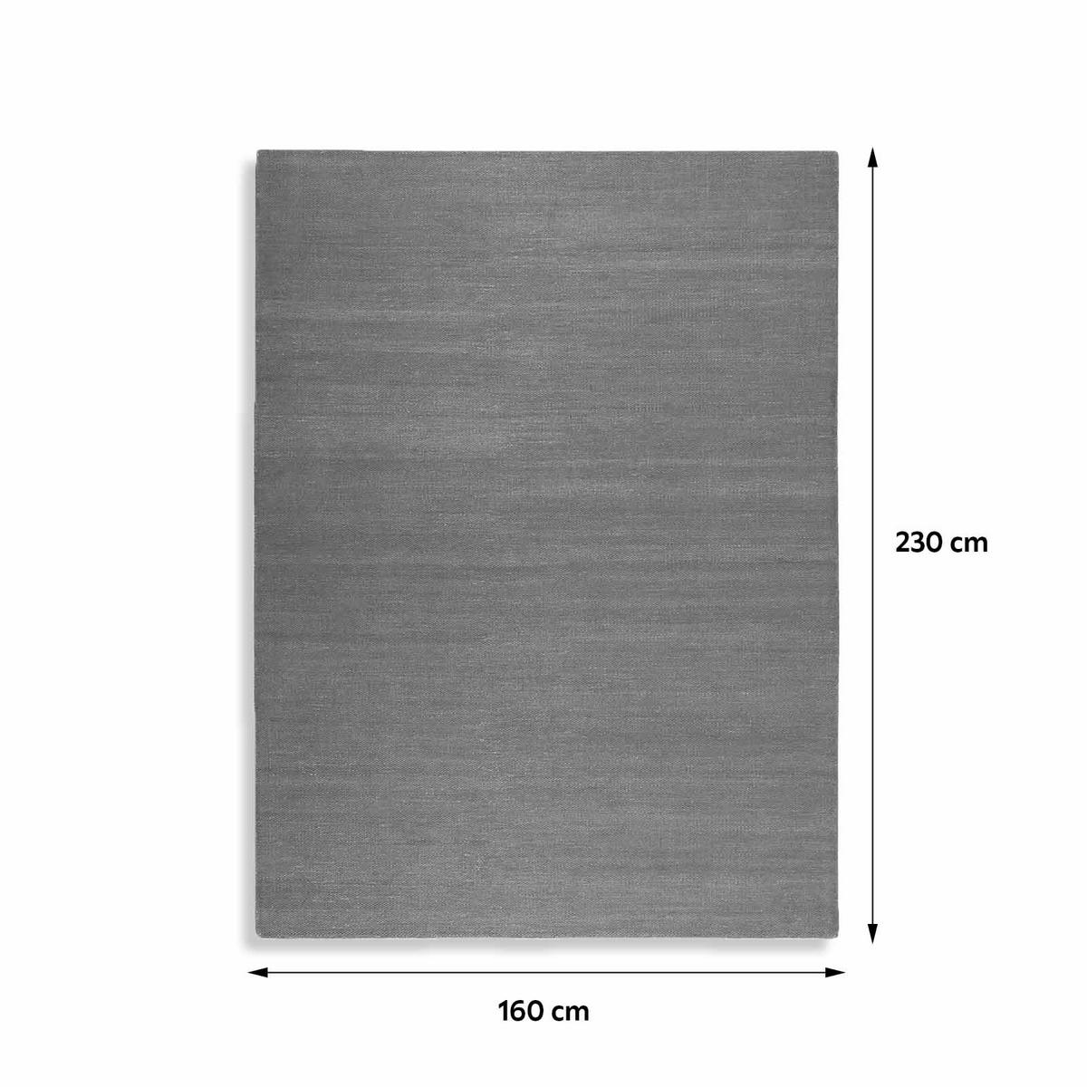 Handwebteppich Dunkelrosa 160/230 cm Rainbow Kelim Dunkelrosa  - Dunkelrosa, KONVENTIONELL, Textil (160/230cm) - Esprit