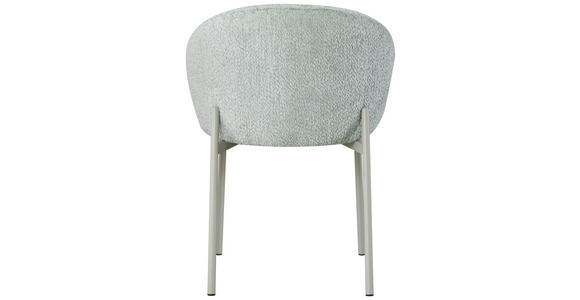 STUHL  Stoffauswahl Struktur  Jadegrün  - Jadegrün/Greige, Design, Textil/Metall (59/81/60cm) - Carryhome