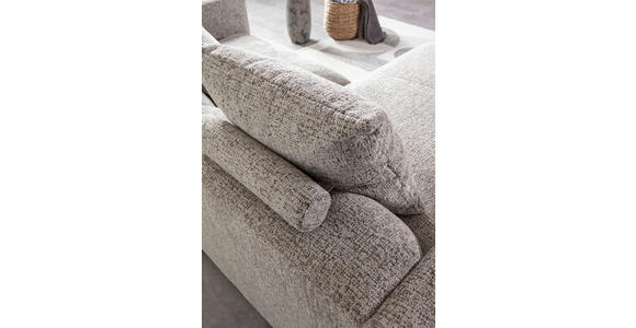 ECKSOFA  in Chenille Braun  178/231 cm  - Schwarz/Braun, MODERN, Kunststoff/Textil (178/231cm) - Carryhome