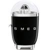 ZITRONENPRESSE - Schwarz Hochglanz, Trend, Metall (16.6/28.1/16.6cm) - SMEG