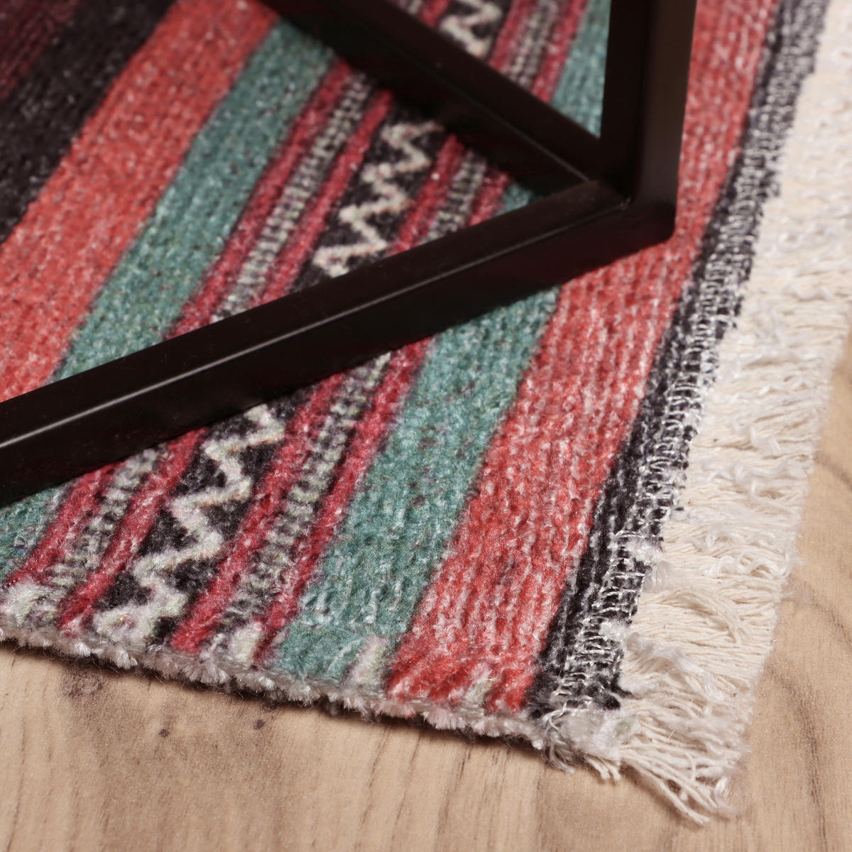 FLACHWEBETEPPICH 115/170 cm My Ethno  - Multicolor, Lifestyle, Textil (115/170cm)