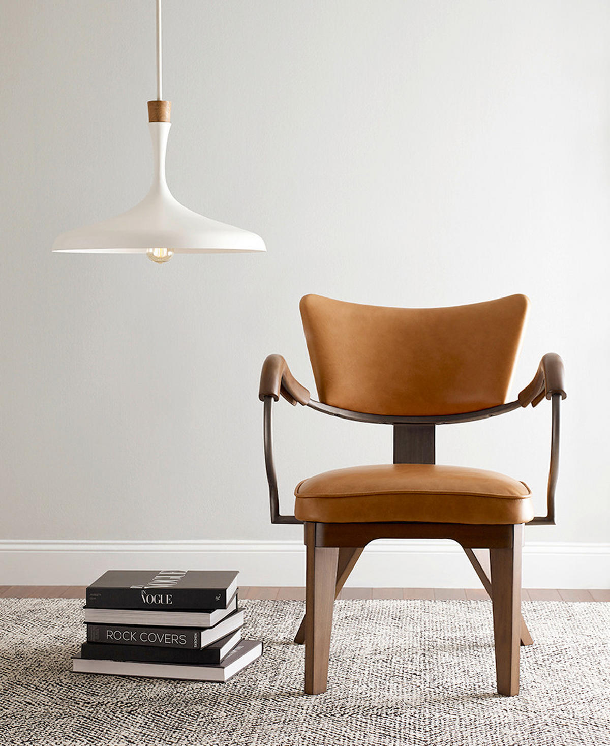 HÄNGELEUCHTE 48.2/53.2 cm    - Weiss, Basics, Metall (48.2/53.2cm) - Elstead Lighting