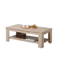 DOHÁNYZÓASZTAL - tölgyfa, Basics, faalapú anyag (120/41,5/60cm) - Carryhome