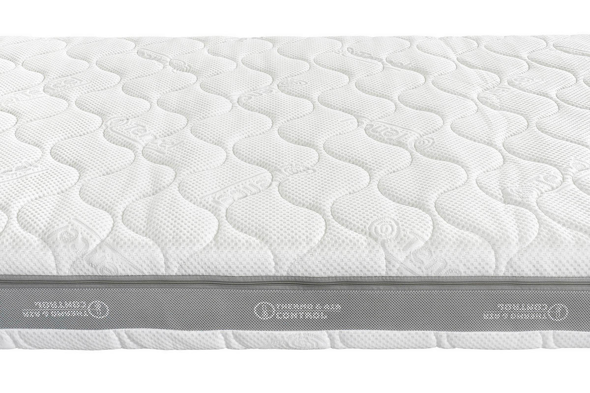 MATRACE ZE STUDENÉ PĚNY, 90/200 cm - bílá, Konvenční, textil (90/200cm) - Swedish Line