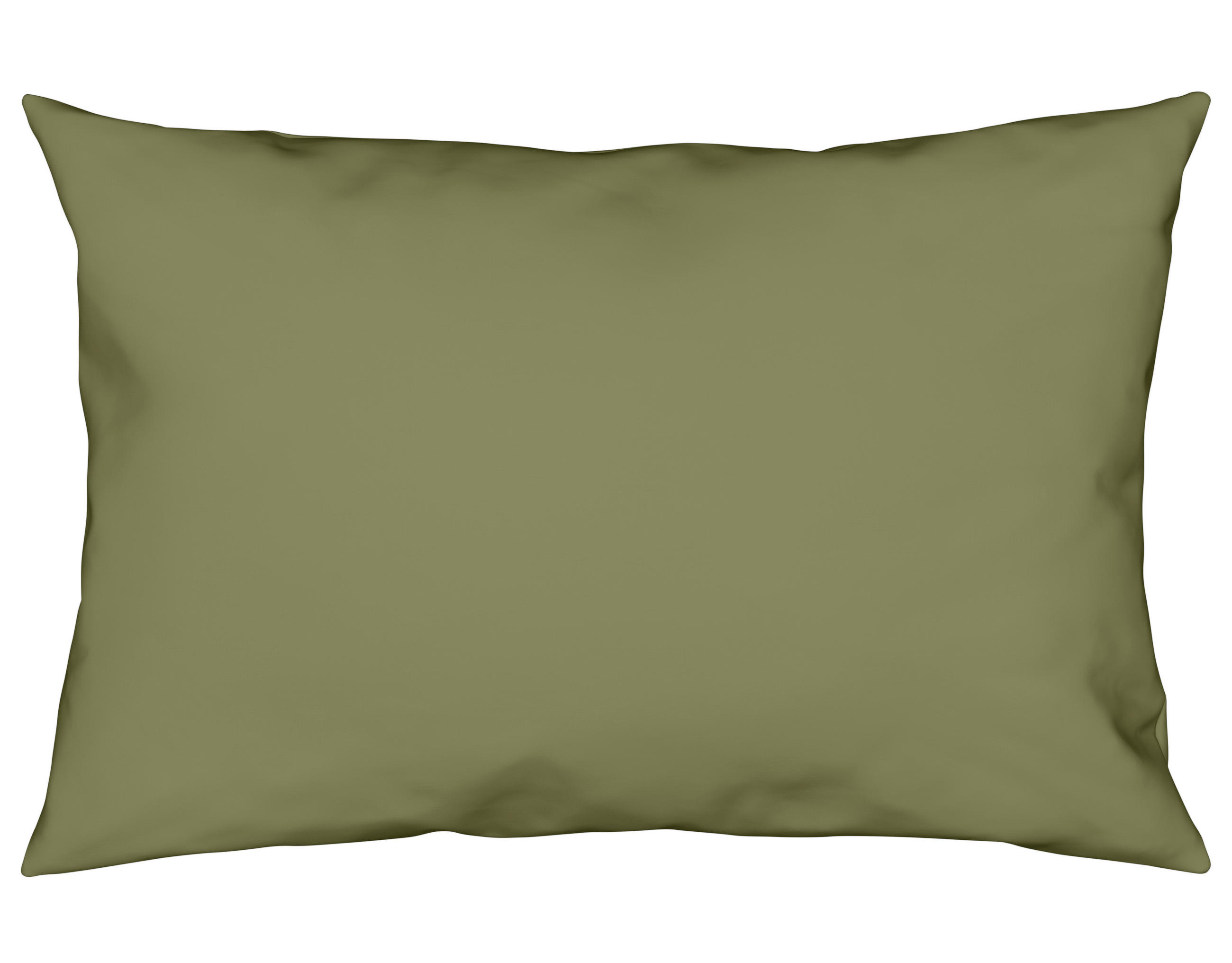 Kissenhülle Vicky 40x60 Cm Jersey Grün+ Reißverschluss