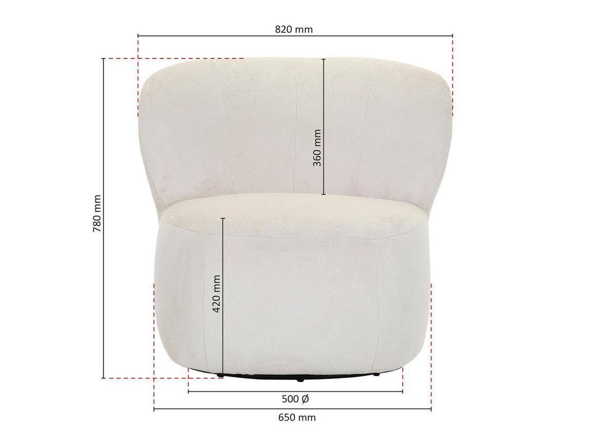 SESSEL in Plüsch Salbeigrün  - Salbeigrün/Schwarz, MODERN, Textil/Metall (82/78/81cm) - Carryhome